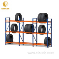 Stackable warehouse steel tyre racks for industrial